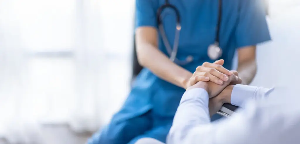 Cropped shot of a female nurse