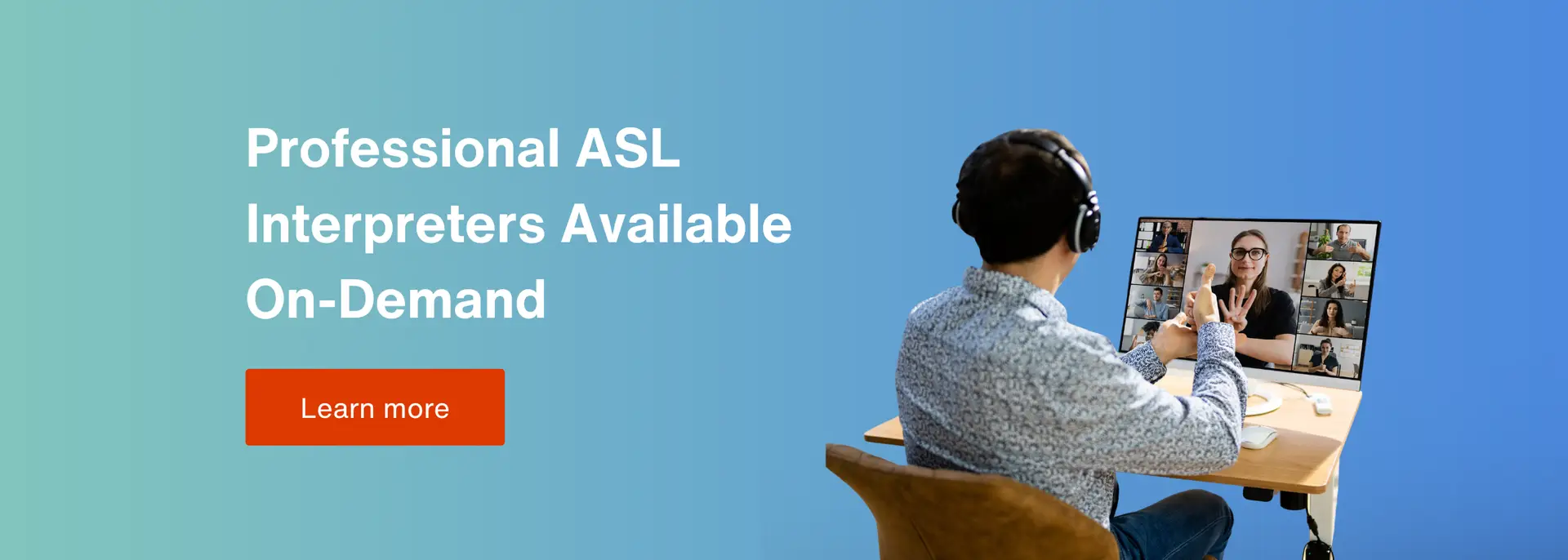 ASL Interpreter On-Demand