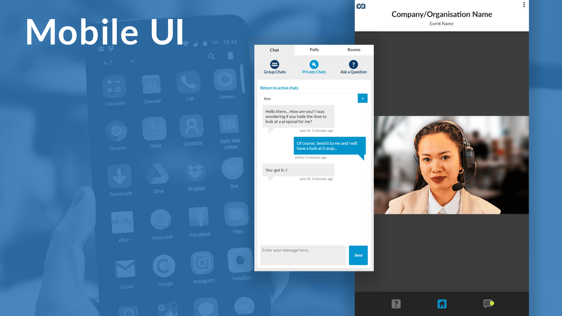 Mobile-Friendly UI