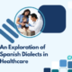 Thumbnail with Text saying Exploration of Spanish Dialects in Healthcare