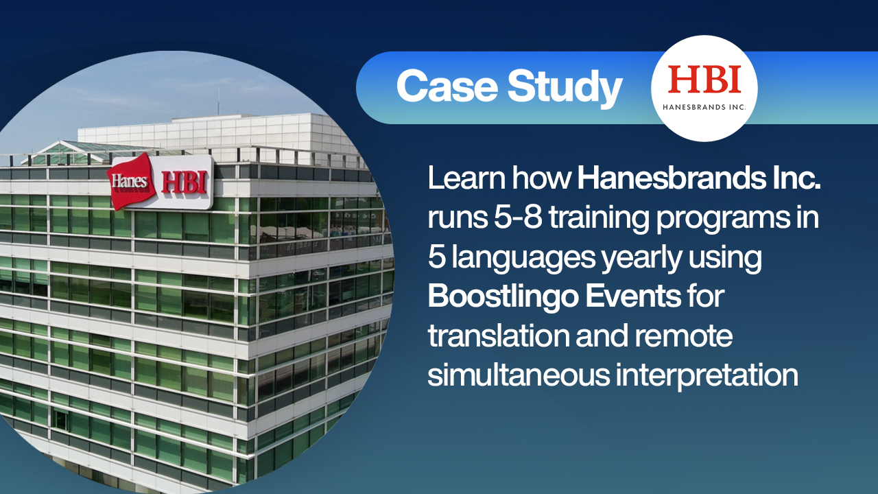 Hanesbrands and Boostlingo Case Study