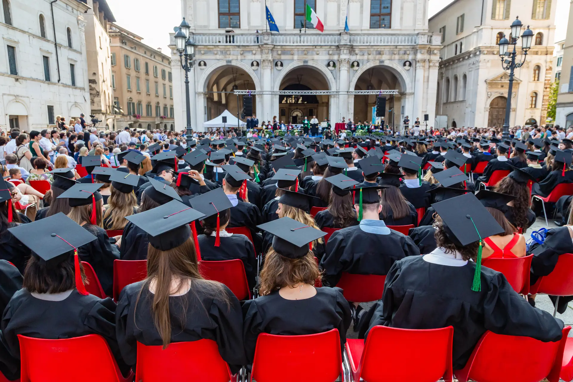 Simultaneous interpretation for graduation ceremonies