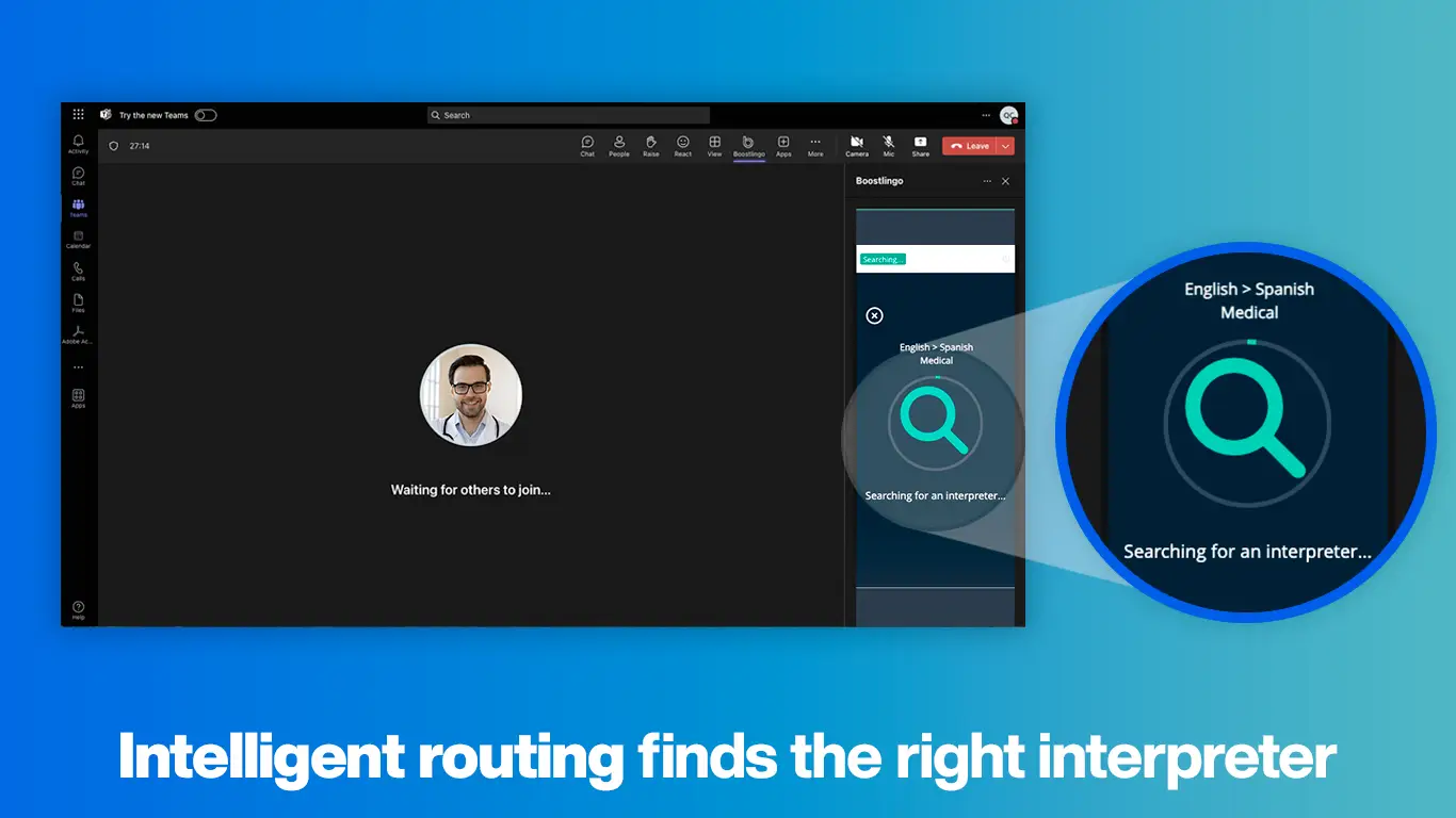 MS teams intelligent routing
