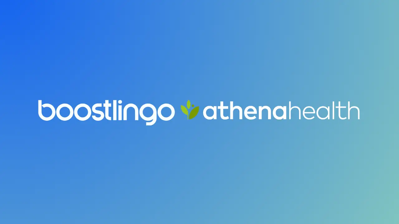Boostlingo athenahealth