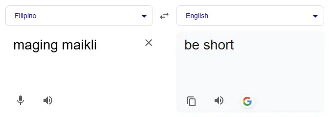 google translate