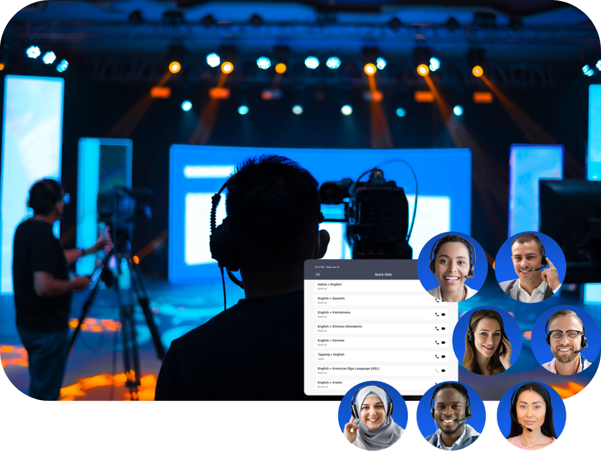 On-Demand Interpreter Services for the Entertainment Industry
