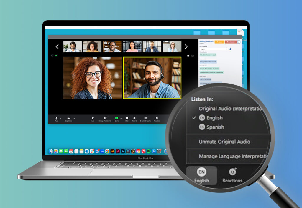 Zoom Live Translation with Boostlingo