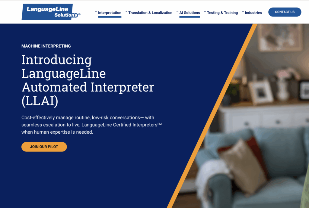 LanguageLine Automated Interpreter (LLAI)