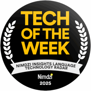 Nimdzi Tech of the Week logo