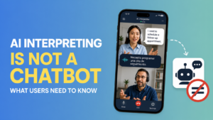 Working With AI Interpreting: What Users Need to Know