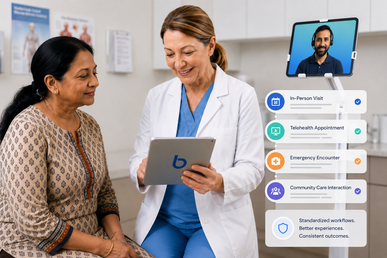 More Consistent Workflows Across Care Settings 