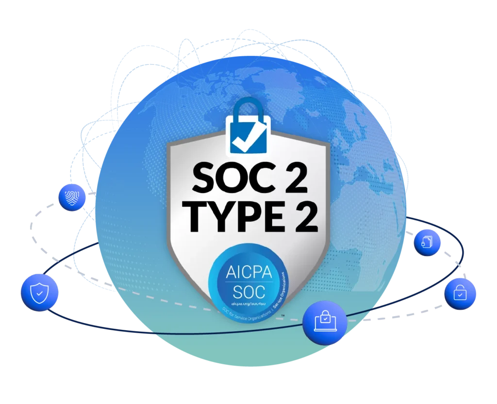 SOC 2 Type 2 security certification for education language services protecting student and family data.