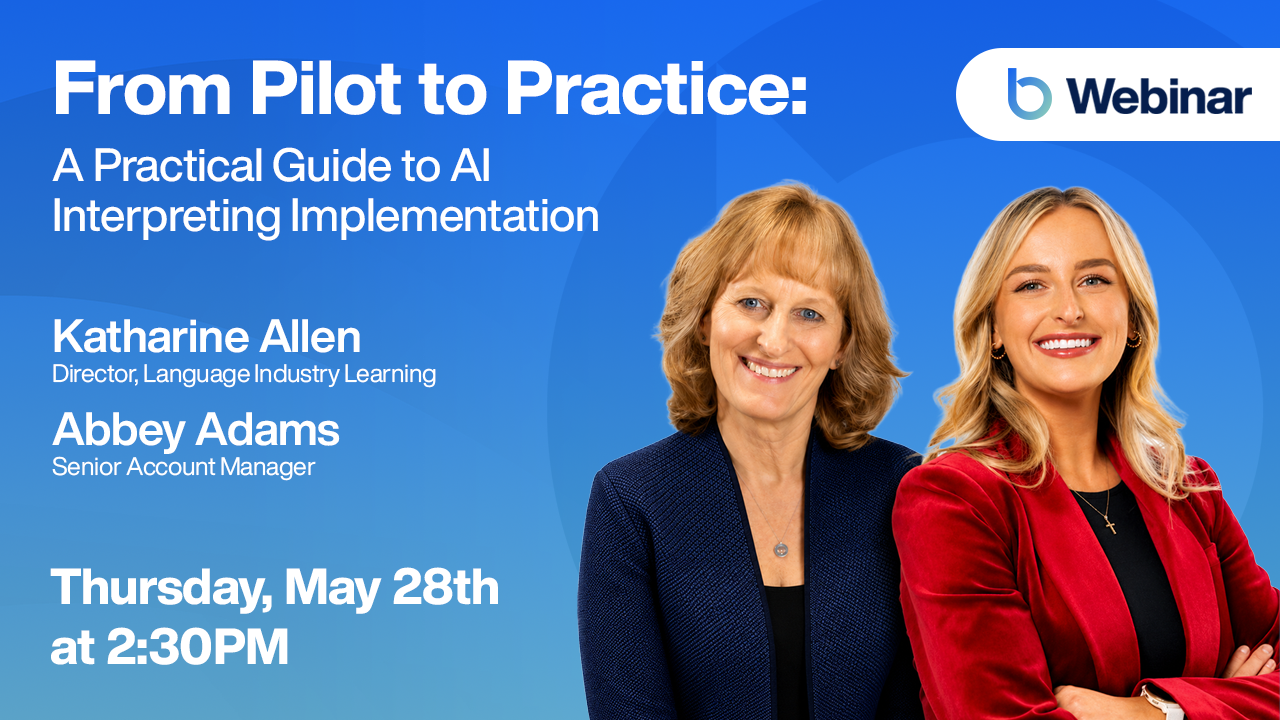 A practical guide to AI interpreting implementation webinar thumbnail