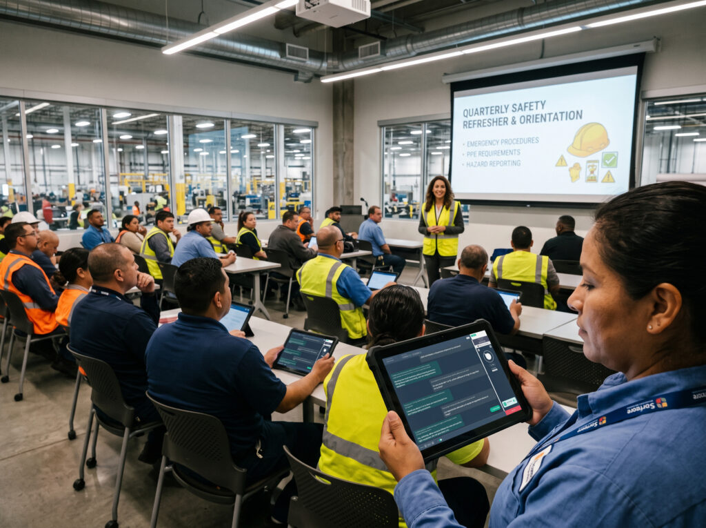 Manufacturing safety orientation